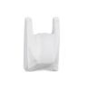 50 Sac Bretelles en plastique blanc 40+21x69