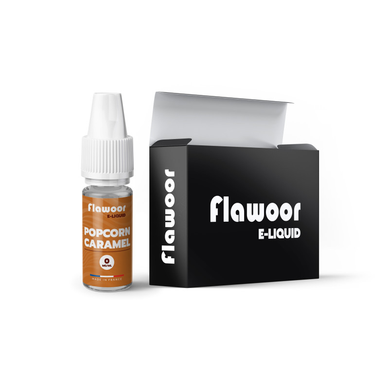 Popcorn Caramel / 10pcs - FLAWOOR E-LIQUID