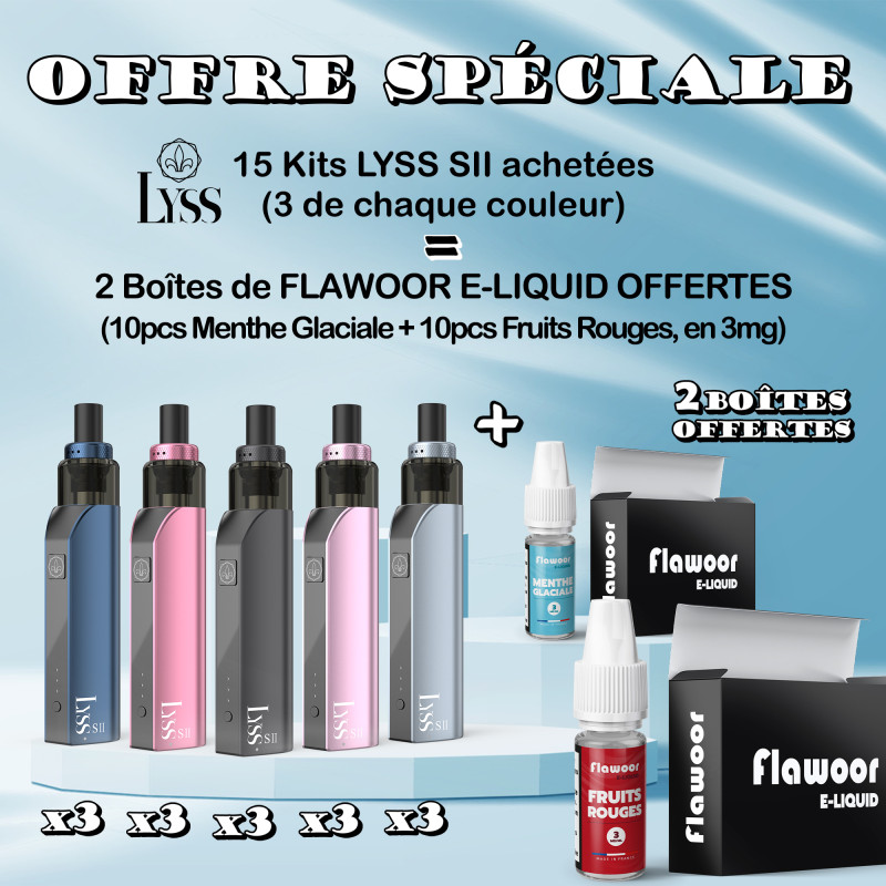 PACK - OFFRE SPÉCIALE 20PCS OFFERTES