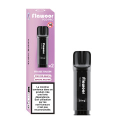 Cartouche Fraise Raisin / 2PCS - FLAWOOR POD PRO