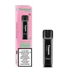 Cartouche Pomme Pêche / 2PCS FLAWOOR POD PRO