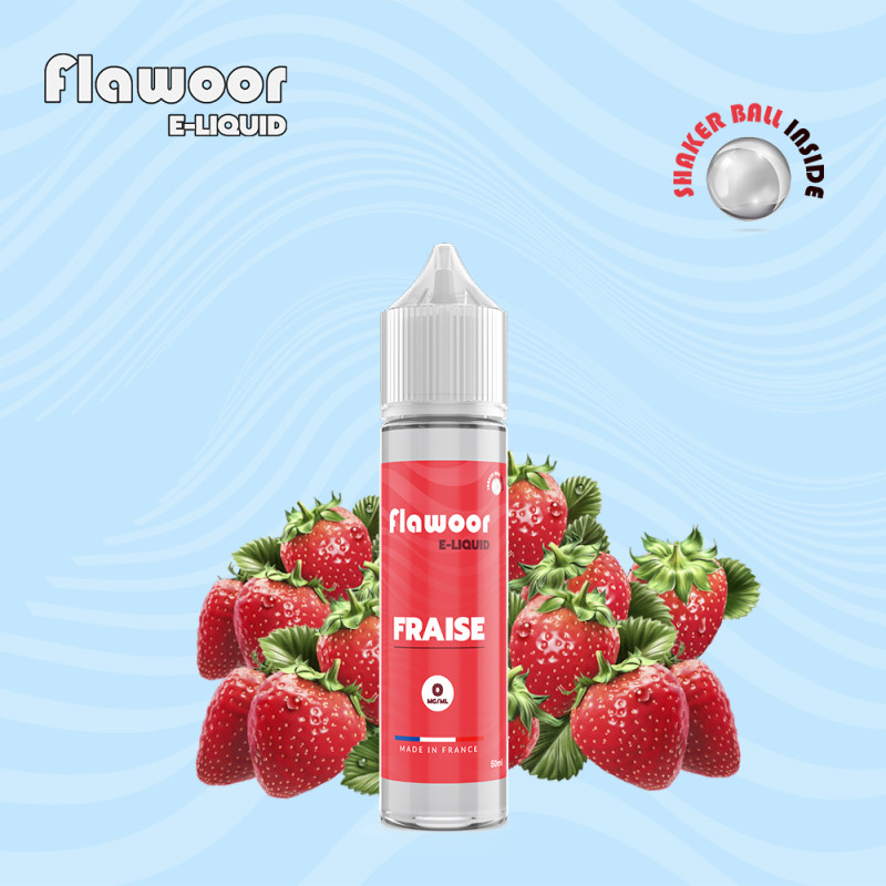 Fraise 50ML - FLAWOOR E-LIQUID