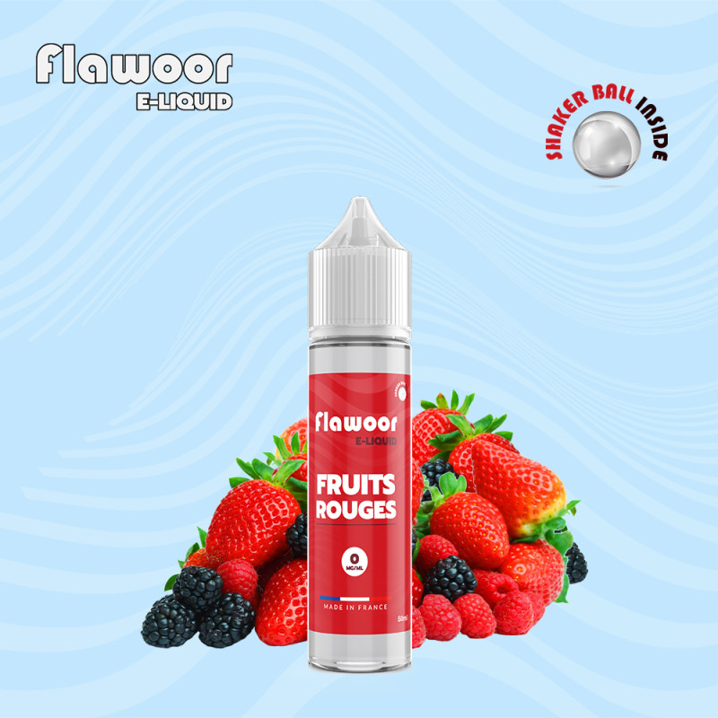 Fruits Rouges 50ML - FLAWOOR E-LIQUID