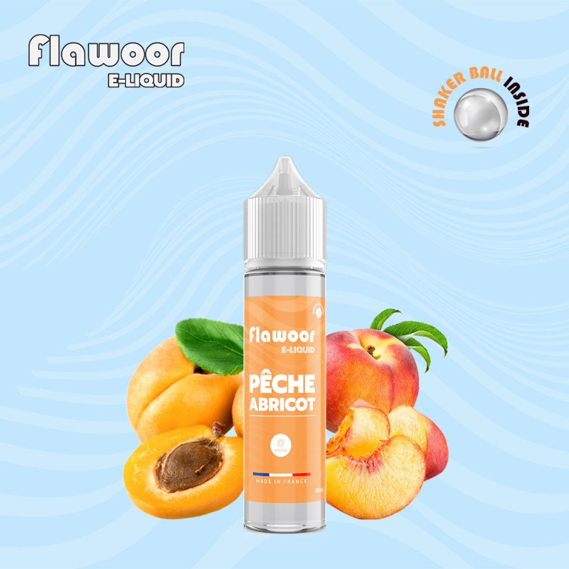 Pêche Abricot 50ML - FLAWOOR E-LIQUID