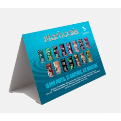 Chevalet comptoir Starhooks Chicha - LIQUIDEO