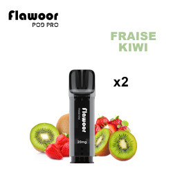 Cartouche Fraise Kiwi / 2PCS - FLAWOOR POD PRO