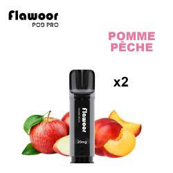 Cartouche Pomme Pêche / 2PCS FLAWOOR POD PRO