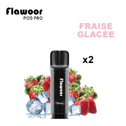 Cartouche Fraise Glacée / 2PCS FLAWOOR POD PRO