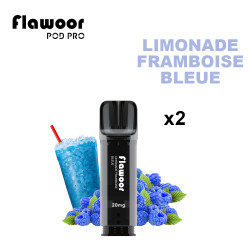 Cartouche Limonade Framboise Bleue / 2PCS - FLAWOOR POD PRO