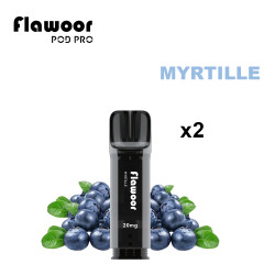 Cartouche Myrtille / 2PCS - FLAWOOR POD PRO