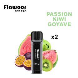 Cartouche Passion Kiwi Goyave / 2PCS - FLAWOOR POD PRO