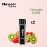 Cartouche Fraise Kiwi / 2PCS - FLAWOOR POD PRO