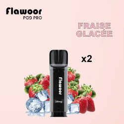 Cartouche Fraise Glacée / 2PCS FLAWOOR POD PRO