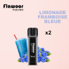 Cartouche Limonade Framboise Bleue / 2PCS - FLAWOOR POD PRO