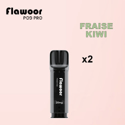 Cartouche Fraise Kiwi / 2PCS - FLAWOOR POD PRO
