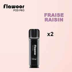 Cartouche Fraise Raisin / 2PCS - FLAWOOR POD PRO