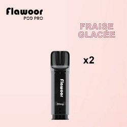 Cartouche Fraise Glacée / 2PCS FLAWOOR POD PRO