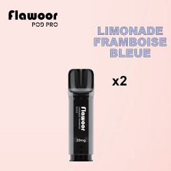 Cartouche Limonade Framboise Bleue / 2PCS - FLAWOOR POD PRO