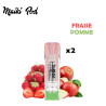 Cartouche Fraise Pomme / 2PCS - MAIKI POD
