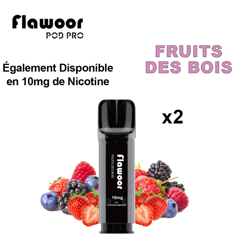 Cartouche Fruits des Bois / 2PCS - FLAWOOR POD PRO