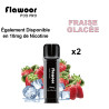 Cartouche Fraise Glacée / 2PCS FLAWOOR POD PRO