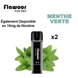 Cartouche Menthe Verte / 2PCS - FLAWOOR POD PRO