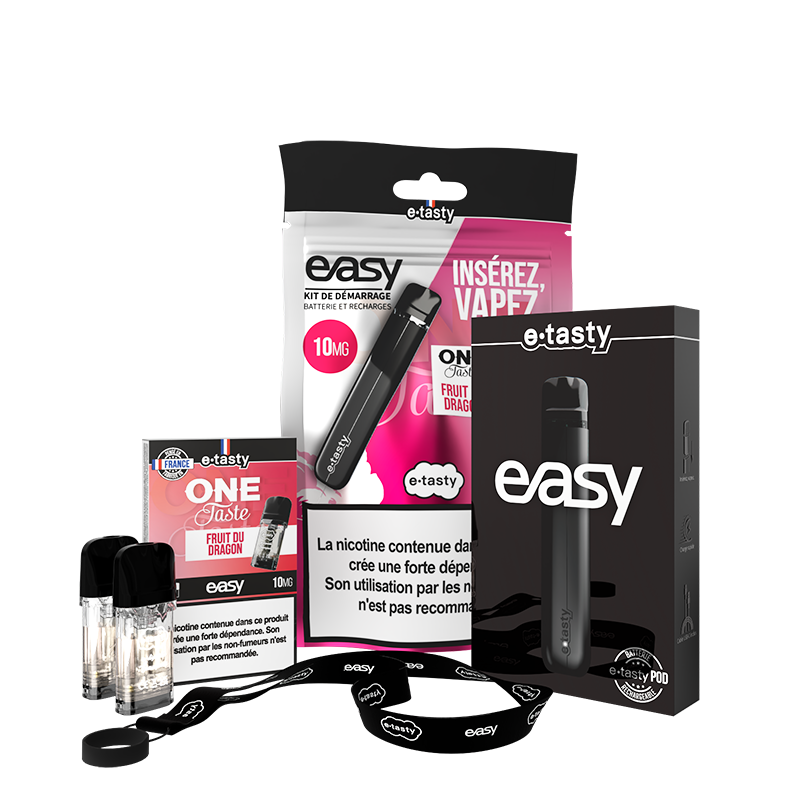 KIT DE DEMARRAGE ONE TASTE FRUIT DU DRAGON 10MG - EASY