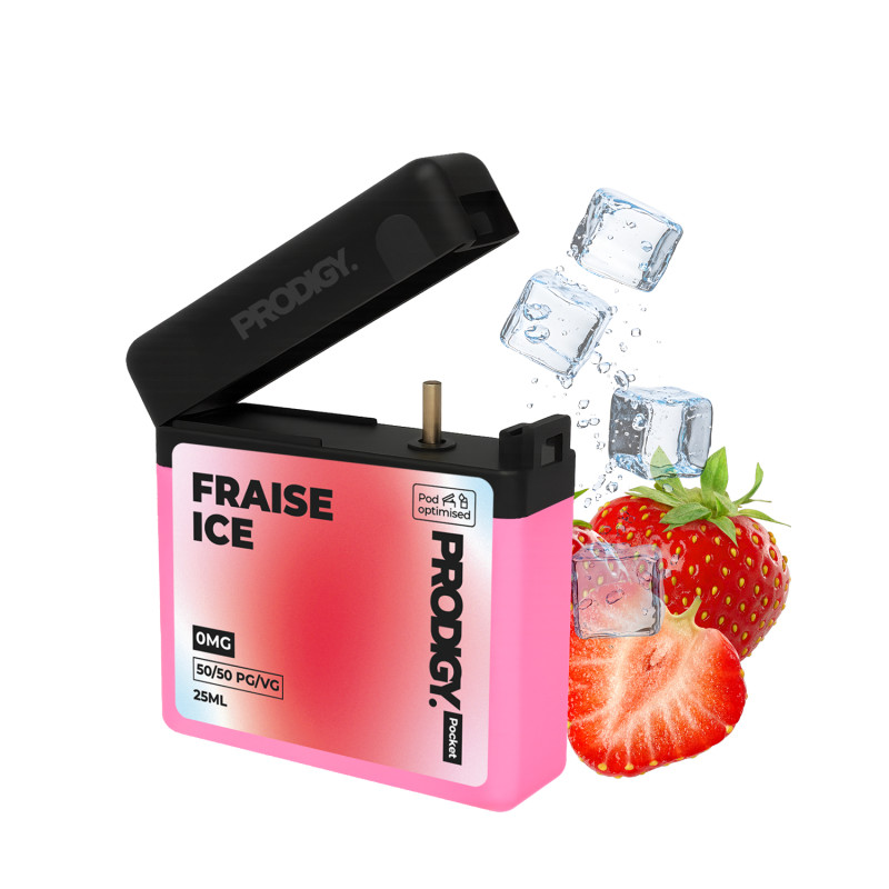 Fraise Ice 25ML - Prodigy by VAPE MAKER
