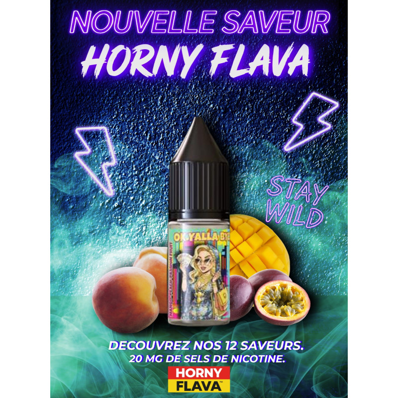 Ok Yalla By / 10 PCS - HORNY FLAVA 10ML