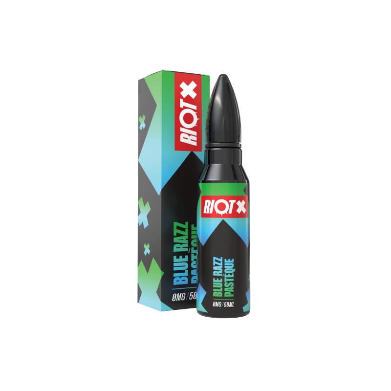 Blue Razz Pastèque 50ML - RIOT X - Boite