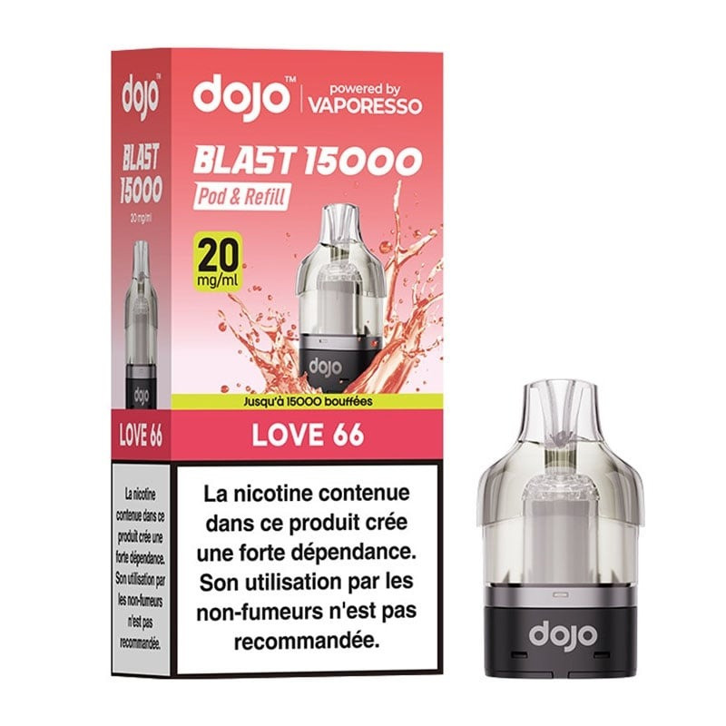 CARTOUCHE LOVE66 - DOJO BLAST 15K
