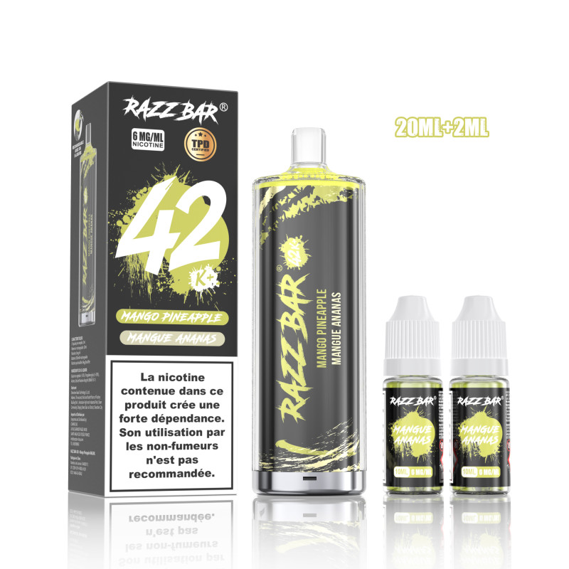 Mango Pineapple 42K Chicha Razz Bar