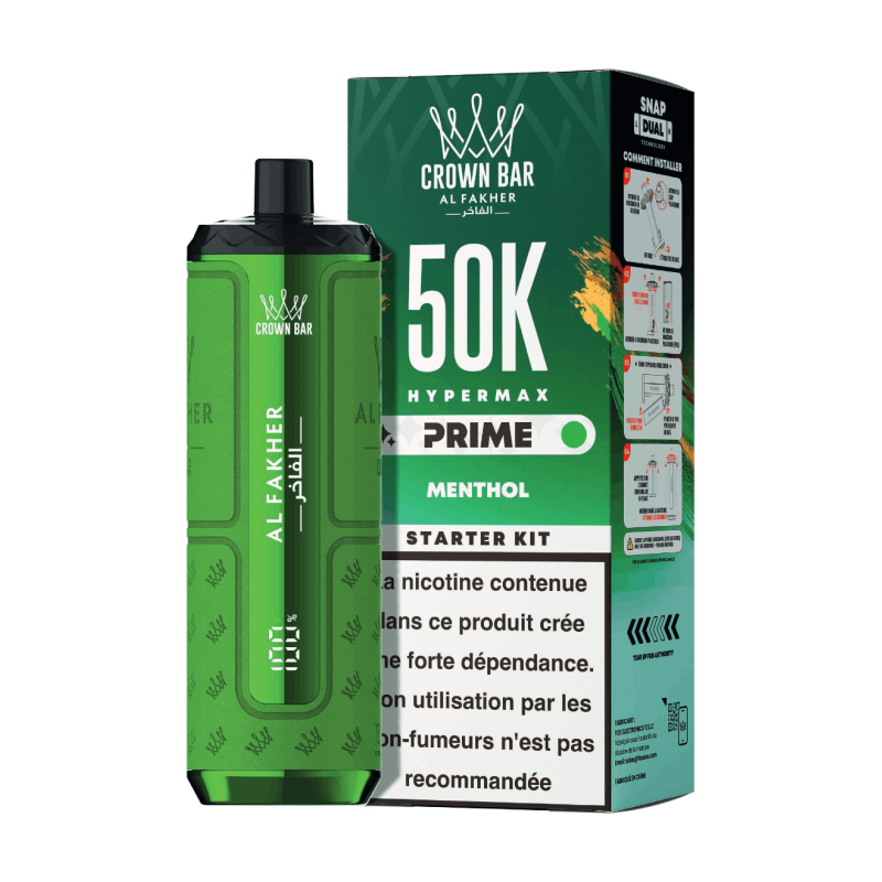 Menthol 50K - Hyper Max Prime AL FAKHER