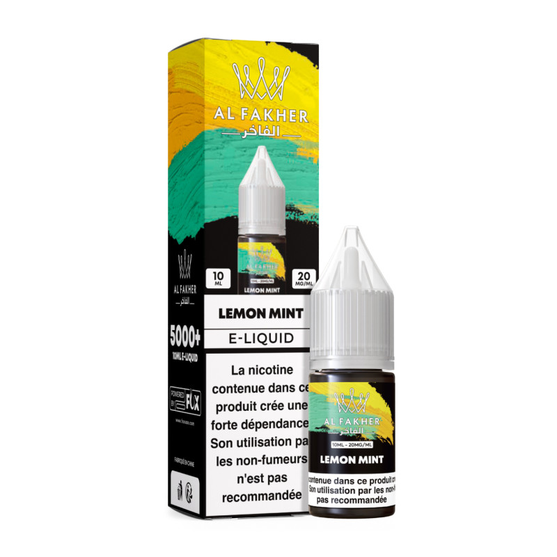 Lemon Mint / 10pcs 10ML - e-liquide AL FAKHER