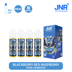Blackberry Red Raspberry 50ML - E-LIQUIDE JNR distribué par LEMOTION - Boîte de regroupement