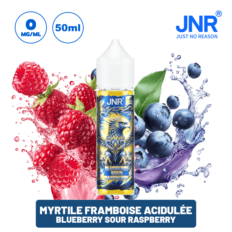 Blueberry Sour Raspberry 50ML - E-LIQUIDE JNR distribué par LEMOTION