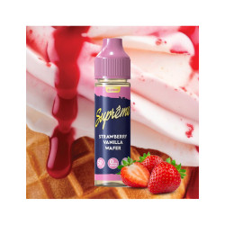 Strawberry Vanilla 50ML - Supreme by VAPE MAKER