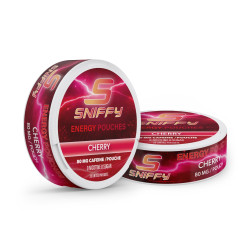 Caféine Pouches Cherry - Sniffy Energy