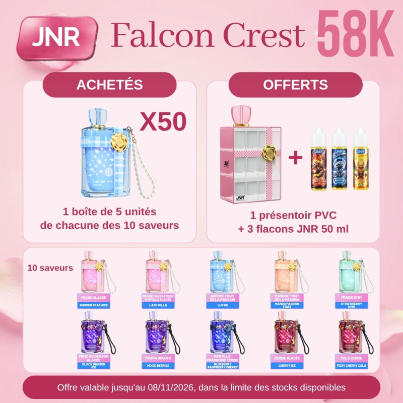 Offre d'implantation - FALCON CREST 58K JNR