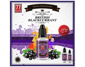 British Blackcurrant (5x10ml) premix 77 flavor