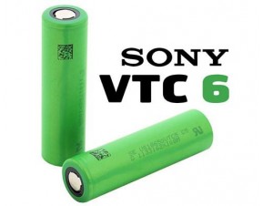 SONY 18650 VTC6 3000mAh 30A X 2